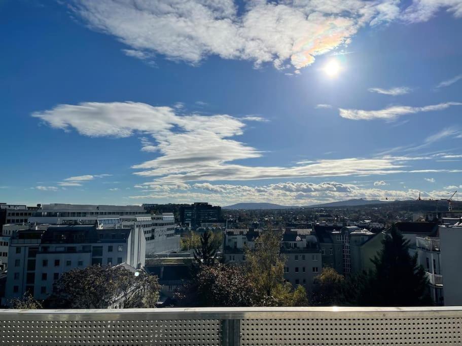 Rooftop Terrace- Panoramablick Ueber Wien Apartment Bagian luar foto
