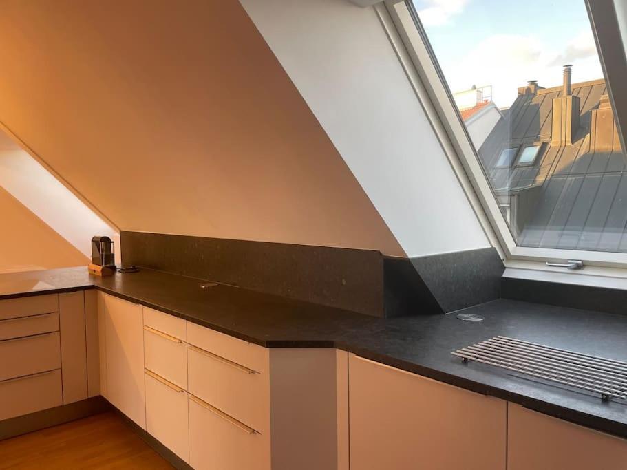 Rooftop Terrace- Panoramablick Ueber Wien Apartment Bagian luar foto