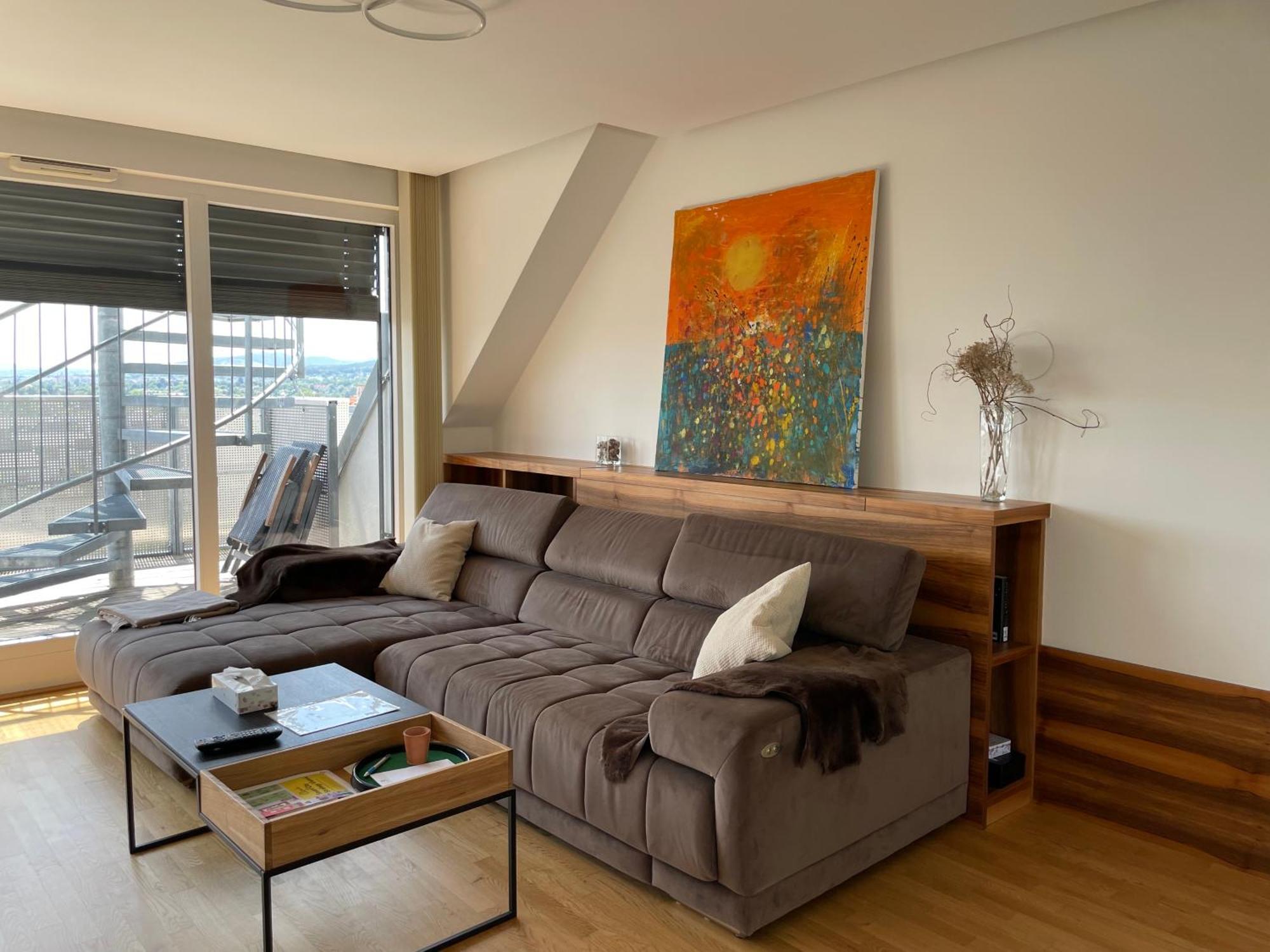 Rooftop Terrace- Panoramablick Ueber Wien Apartment Bagian luar foto